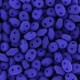 SuperDuo perlen 2.5x5mm Neon - Ocean Blue